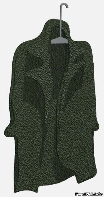 3d модель пальто для Архикад