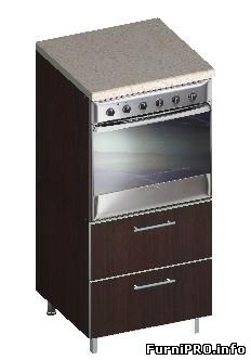 кухонная мебель - 3d модели